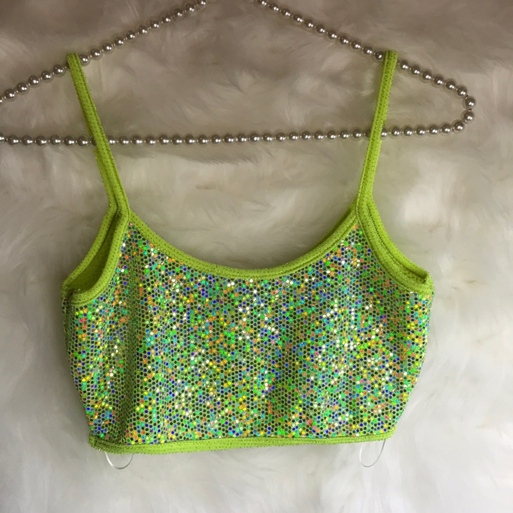 Two piece sparkly set